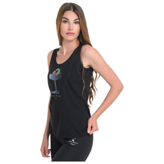 Target Γυναικεία αμάνικη μπλούζα Single Jersey ''Coctail'' Target Γυναικεία αμάνικη μπλούζα Single Jersey ''Coctail''